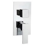 Remer Q93US Contemporary Built In Three Way Shower Diverter, Rough-In Valve Included